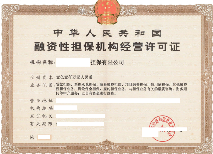 融資性擔保公司設(shè)立審批-代辦機構(gòu)-易企算財稅公司